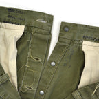 1940's USARMY WW2 HBT PANTS PRIVATE PURCHASE NAMED... W31 L31