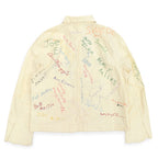 1930's~ SEWN SIGNATURES MEMORIAL JACKET...