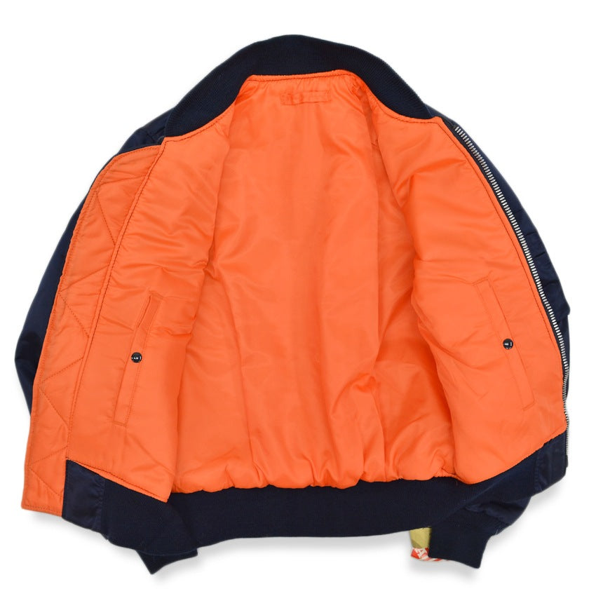 1980's DEADSTOCK I.SPIEWAK & SONS, INC. MA-1 FLIGHT JACKET ... 34