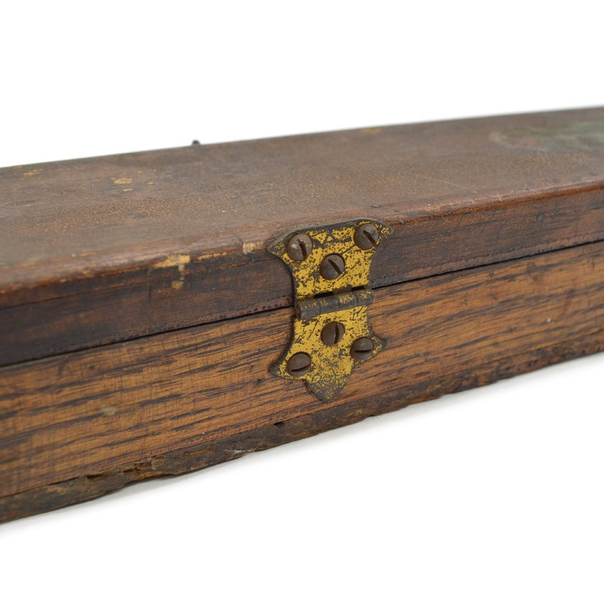 c.1920's BUFFUM TOOL CO. ENGINEERS WOOD TOOL BOX スワスティカ ...