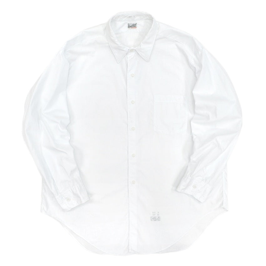 1950's〜 DEADSTOCK BOND STREET OXFORD COTTON WHITE SHIRT ... 161/2