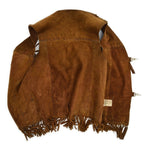 1970's WESTERN LEATHER WEAR FRINGE LEATHER VEST ...
