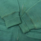 1950's SARBY SPORTSWEAR WOOL KNIT ZIP UP CARDIGAN ...