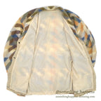 ~1990's MULTI COLOR MOHAIR SHAWL COLLAR JACKET...