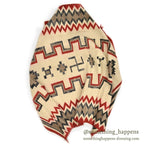 c.1930's NAVAJO RUG 卍 WHIRLING LOG SWASTIKA... 148cm×106cm