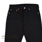 DEADSTOCK Levi's 501 BLACK DENIM PANTS Made in USA... W33 L32