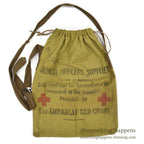 1910's AMERICAN RED CROSS WW1 MEDICAL OFFICERS SUPPLIES BAG...