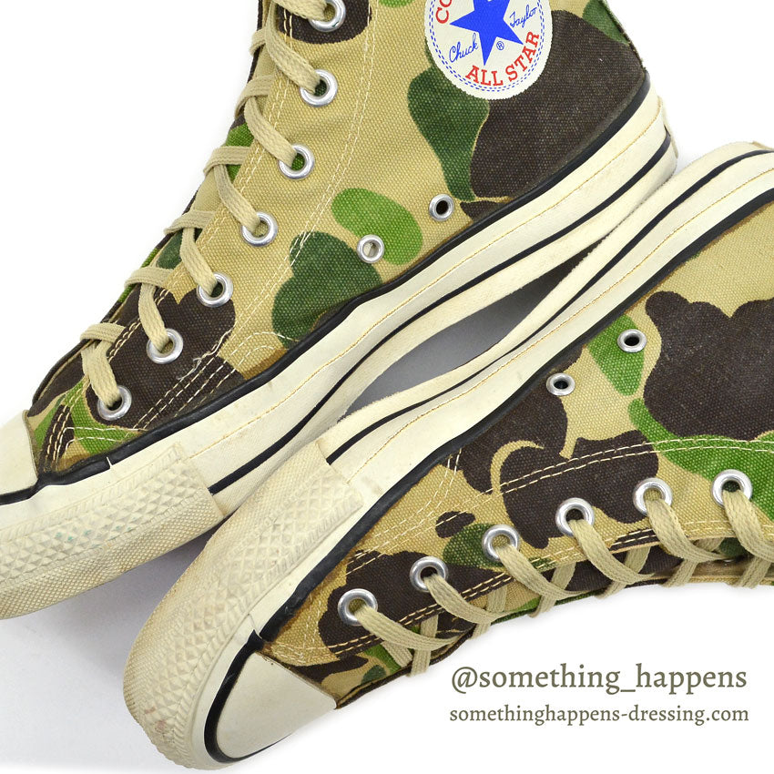 1980's CONVERSE ALLSTAR 83CAMO HI...81/2