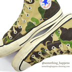 1980's CONVERSE ALLSTAR 83CAMO HI...81/2