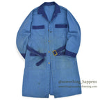 〜1960's ANGUS TWO TONE HBT SHOP COAT ... 42