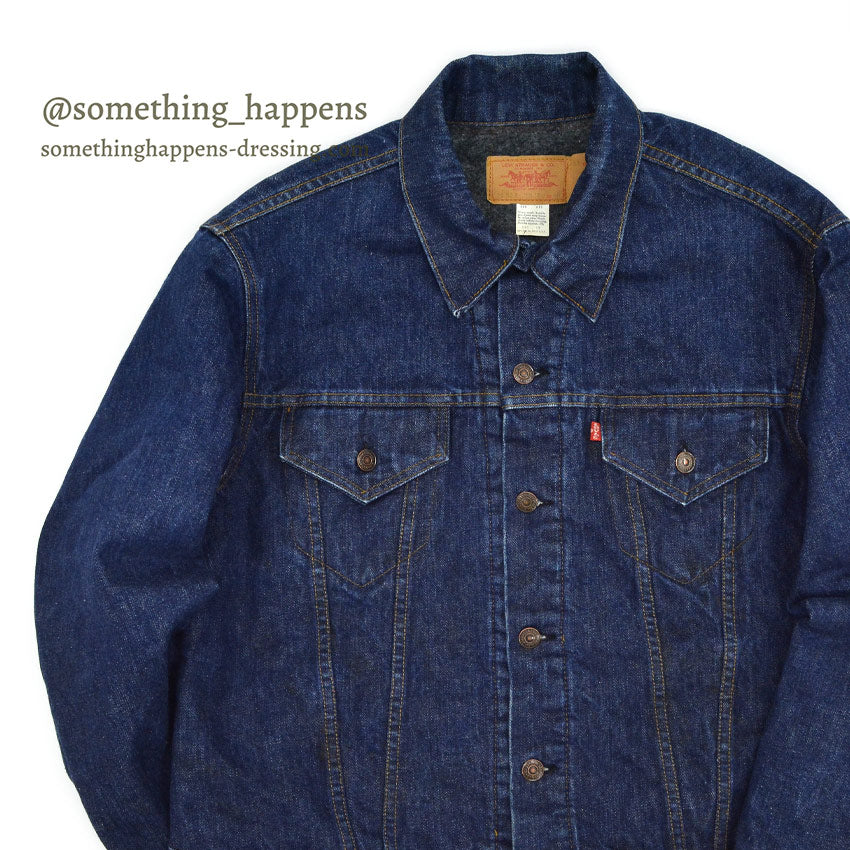 1970's Levi's 70505-0317 small-e DENIM JACKET BLANKET... 46