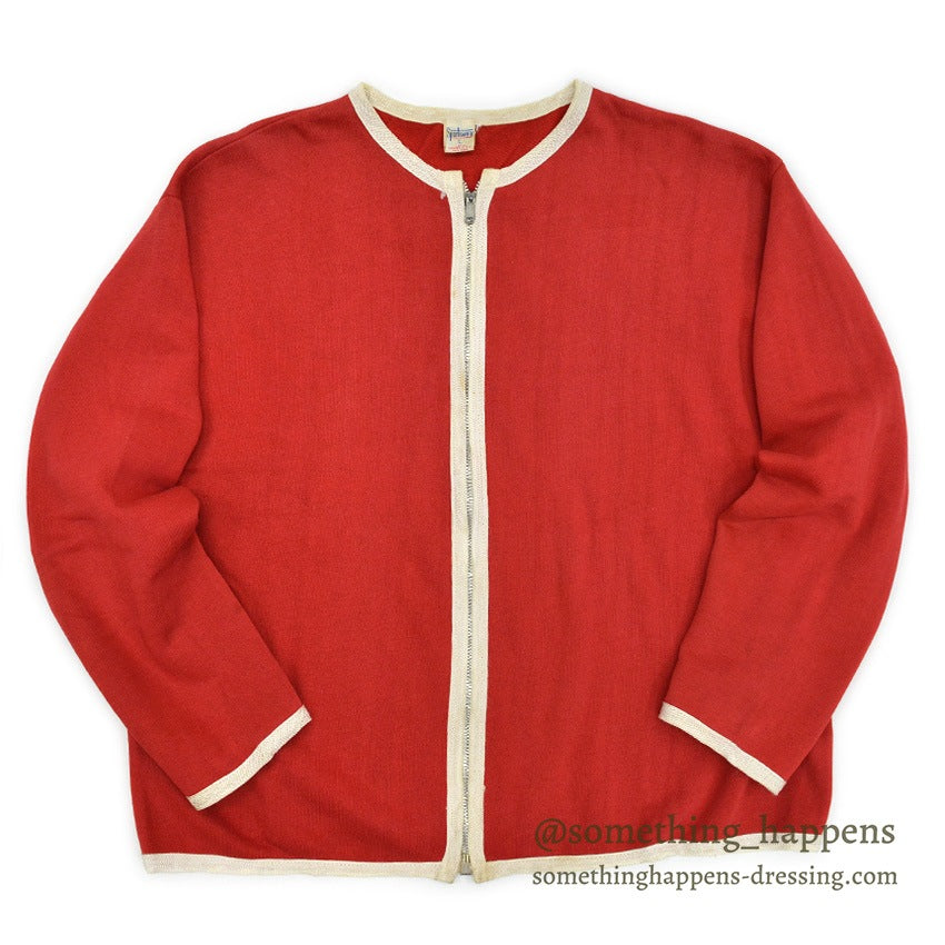 1960's SPORTSWEAR ZIP UP SWEAT SHIRTS ... L