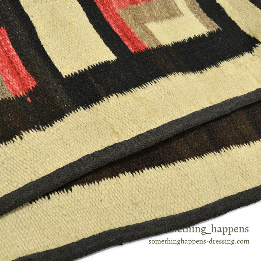 c.1930's NAVAJO RUG CROSS PATTERN... 170cm×133cm