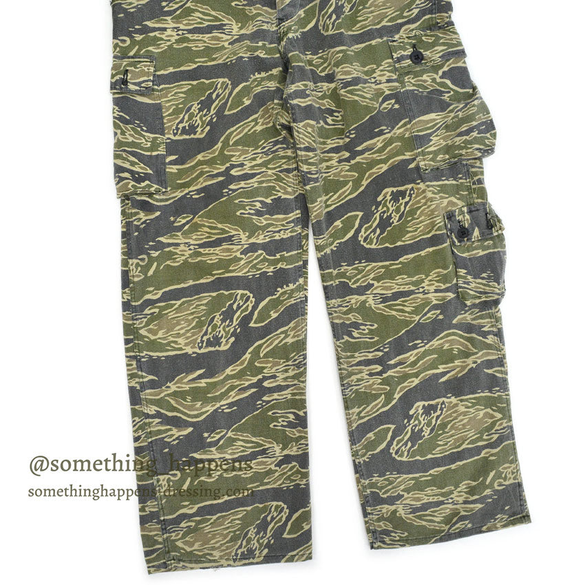 1960's~ VIETNAM TIGER STRIPE PANTS USLARGE... W34 L29