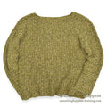 1990's〜 OLD GOLD COTTON KNIT BOAT NECK ...