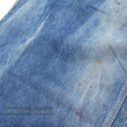 ~1960's PAYDAY INDIGO DENIM OVERALL FADED... W38/L27