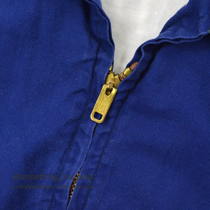 1960s Vietnam Souvenir Jacket (Vietnamese style) 1965. Blue...