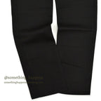 1970's~ DEADSTOCK Lee RIDERS 200 BLACK COTTON TWILL PANTS... W34/L34