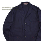 ~1960's DEADSTOCK CARHARTTS OVERALLS DARK NAVY WORK JACKET EURO... 42