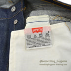 DEADSTOCK Levi's 501 DENIM PANTS Made in USA... W35/L32