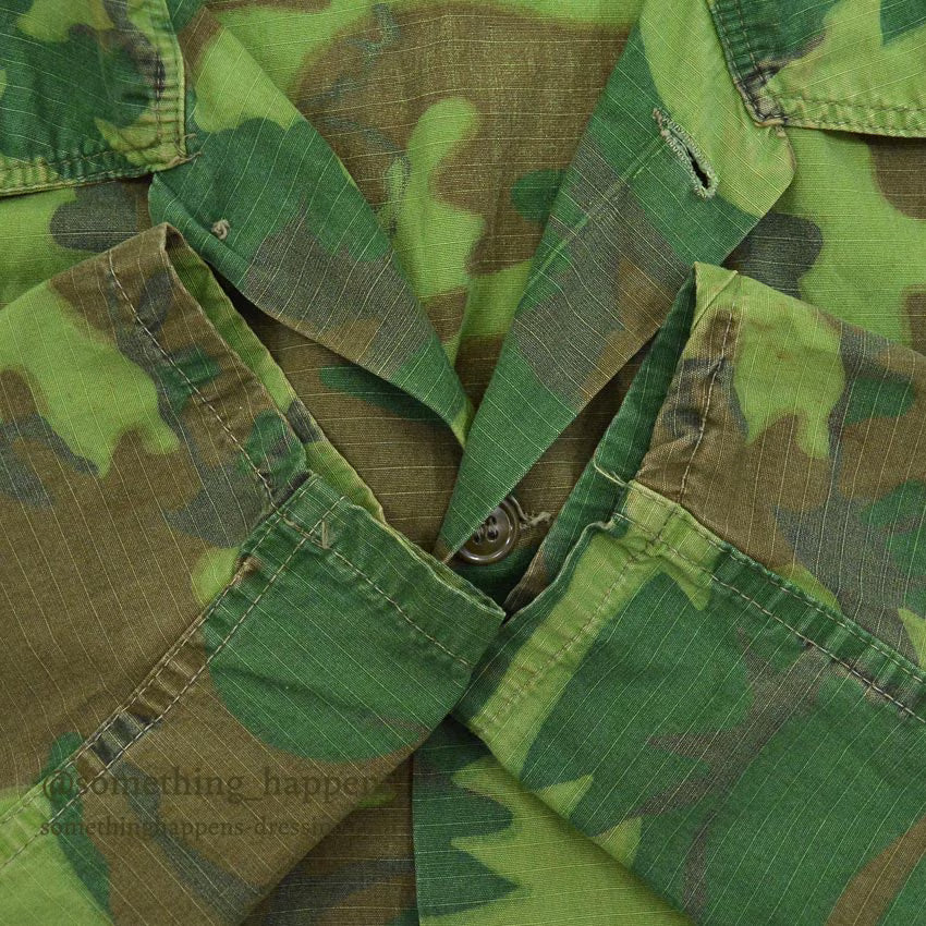 1960's~ERDL GREEN LEAF JACKET...