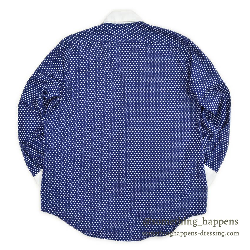 〜1980's HAMPSHIRE HOUSE BY VAN HEUSEN POLKA DOTS SHIRT ... 16-33