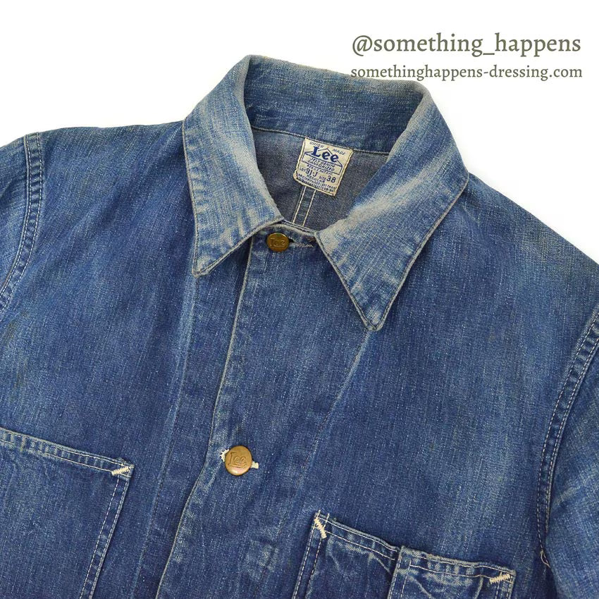 1940's WW2 Lee S91-J DENIM COVERALL... 38