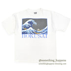 1980s WILDWOOD PRODUCTIONS Hokusai The Great Wave off Kanagawa T-SHIRT ... XL