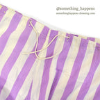 1930's〜 REID AND FORT PURPLE / WHITE PAJAMA SHIRT & PANTS ...