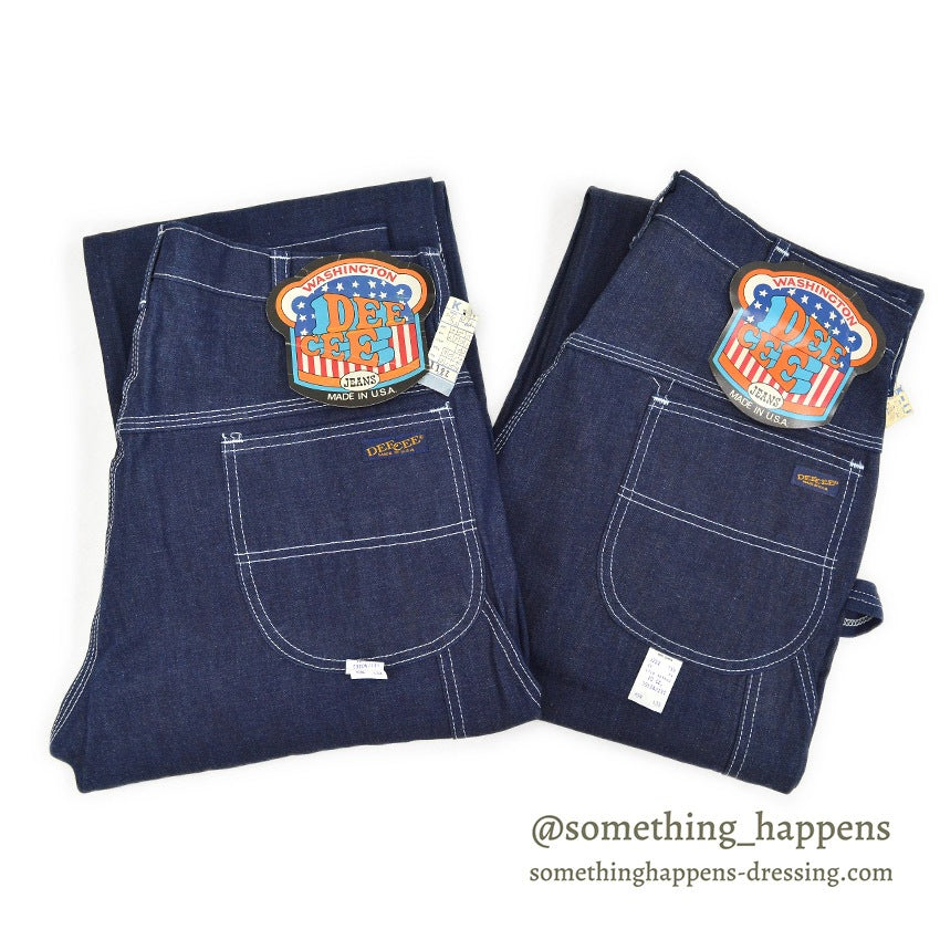 ~1980's DEADSTOCK WASHINGTON DEE CEE DENIM WORK PANTS 2... W34/L32