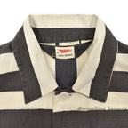 1950's VARSITY JAIL BIRDS STRIPES COSTUME SHIRT...L