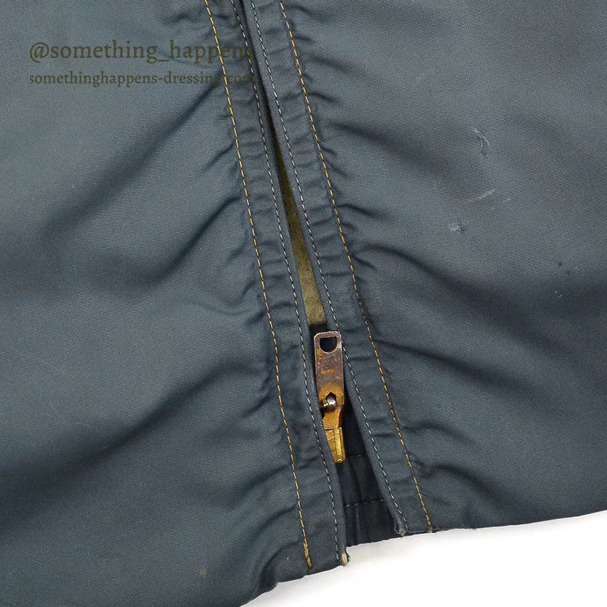 1950's McGREGOR FORD DRAG RACING NYLON ANTI-FREEZE JACKET GRAY... 38