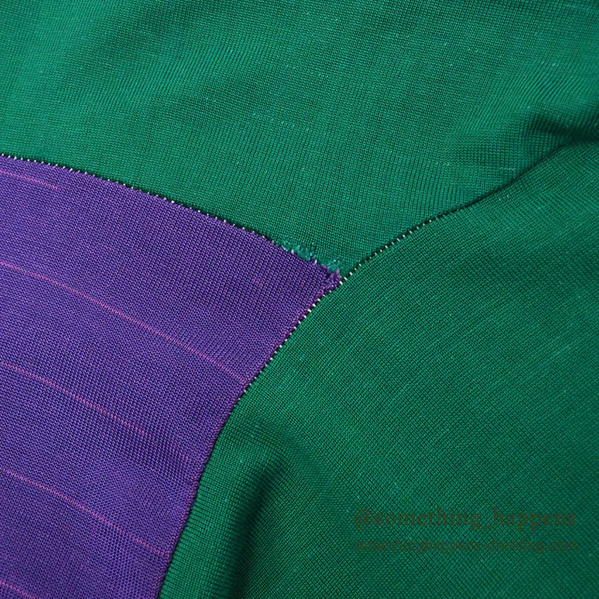 1970's CHAMPION CRAZY COLOR FOOTBALL SHIRT... L