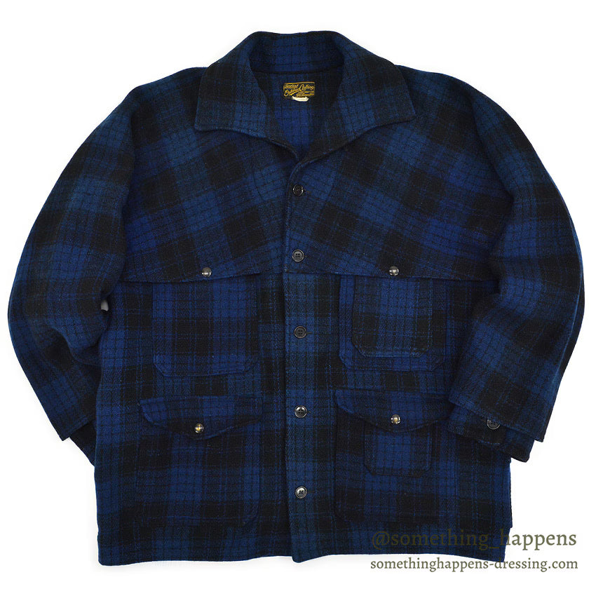 1930's~ STERLING JCPENNEY CO. DOUBLE MACKINAW CRUISER JACKET...