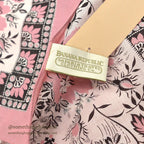 1980's DEADSTOCK BANANA REPUBLIC SAFARI & TRAVEL BANDANA PINK...