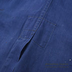 ~1940's QUINCY SPECIALTIES CO. WORK COAT CHANGE BUTTON FADED ...