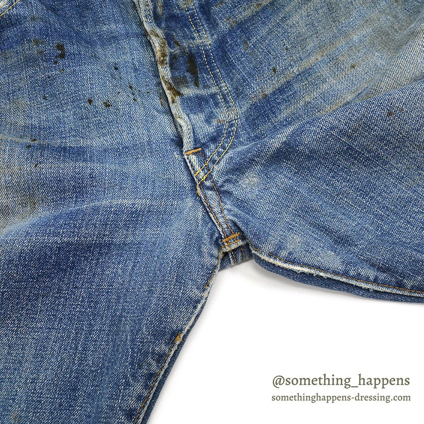 1960's LEVI'S 501 BIG-E DENIM PANTS...W32/L28