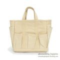 1980's LLBEAN CANVAS GARDEN TOTE MINT...