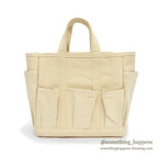 1980's LLBEAN CANVAS GARDEN TOTE MINT...