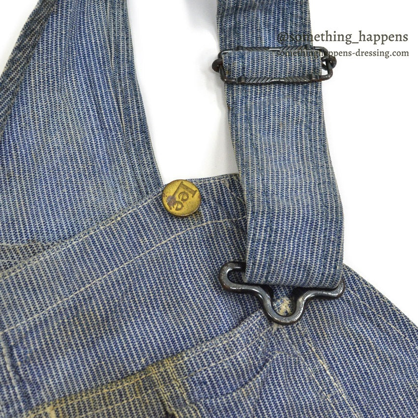 1940's Lee 96-SB PIN STRIPE OVERALL ... W40/L27