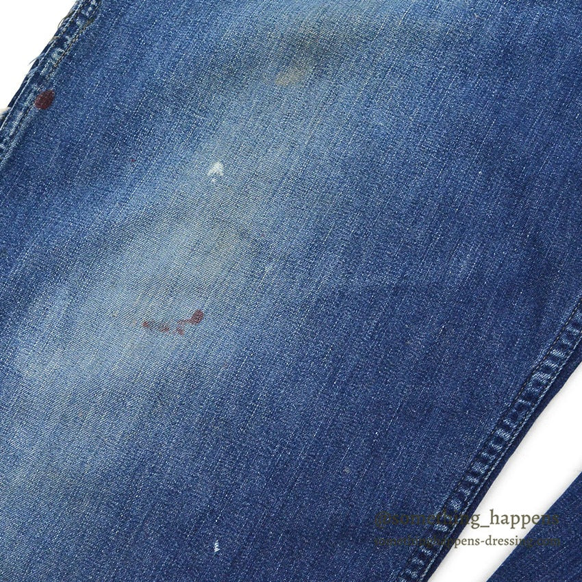 1940's CAN'T BUST'EM DENIM PAINTER PANTS...W33/L29