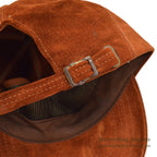 1980's LLBEAN SUEDE LEATHER CAP... LARGE