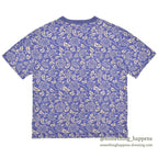 ~1990's LAND' END FLORAL PATTERN T-SHIRT ... M