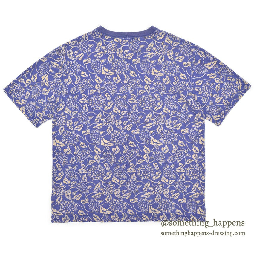 ~1990's LAND' END FLORAL PATTERN T-SHIRT ... M