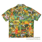 1970s~ ROSS SUTHERLAND Gauguin ART PRINT S/S SHIRT ... M