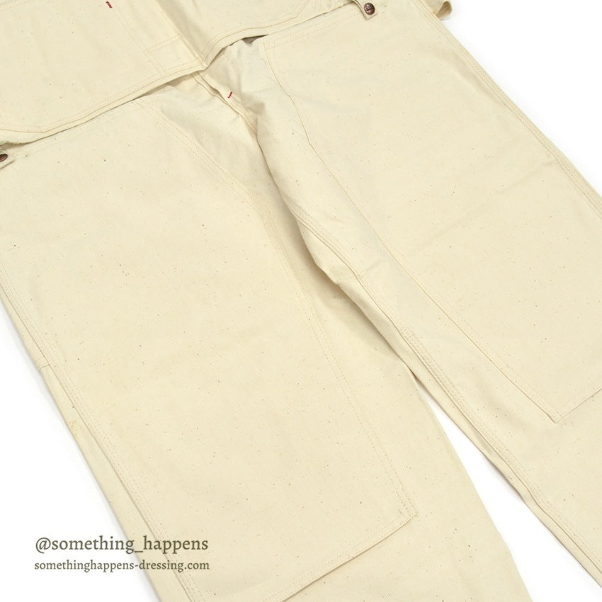 ~1970's DEADSTOCK MONTGOMERY WARD DOUBLE KNEE OVERALL ... W42/L30