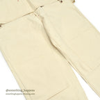 ~1970's DEADSTOCK MONTGOMERY WARD DOUBLE KNEE OVERALL ... W42/L30