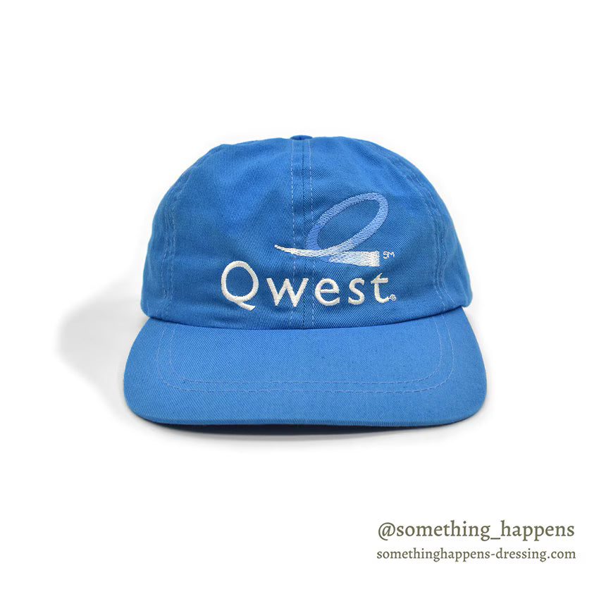 1990's~ Qwest LIGHT BLUE CAP...