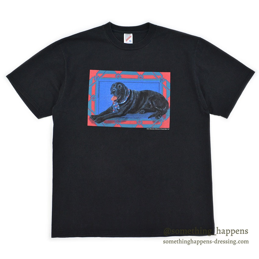 1990's JERZEES MEBILISNANSKY DOG ART T T-SHIRT...XL