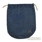 1910's USARMY WW1 ERA BLUE DENIM BARRACKS BAG PATCH...